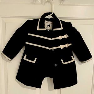 Toddler girls peacoat by Janie and Jack 18-24 months